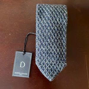 Navy cloth tie